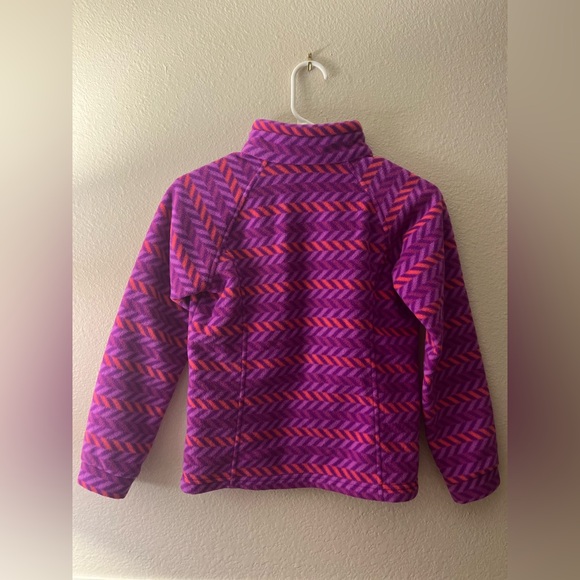 LIGHTLY WORN Columbia girls zip up hoodie fleece - Picture 5 of 5